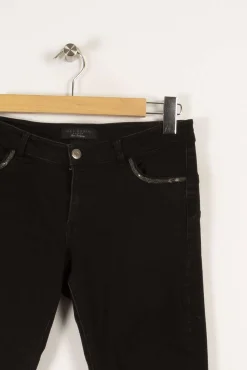 Store IKKS Jean - Taille L/40 Noir