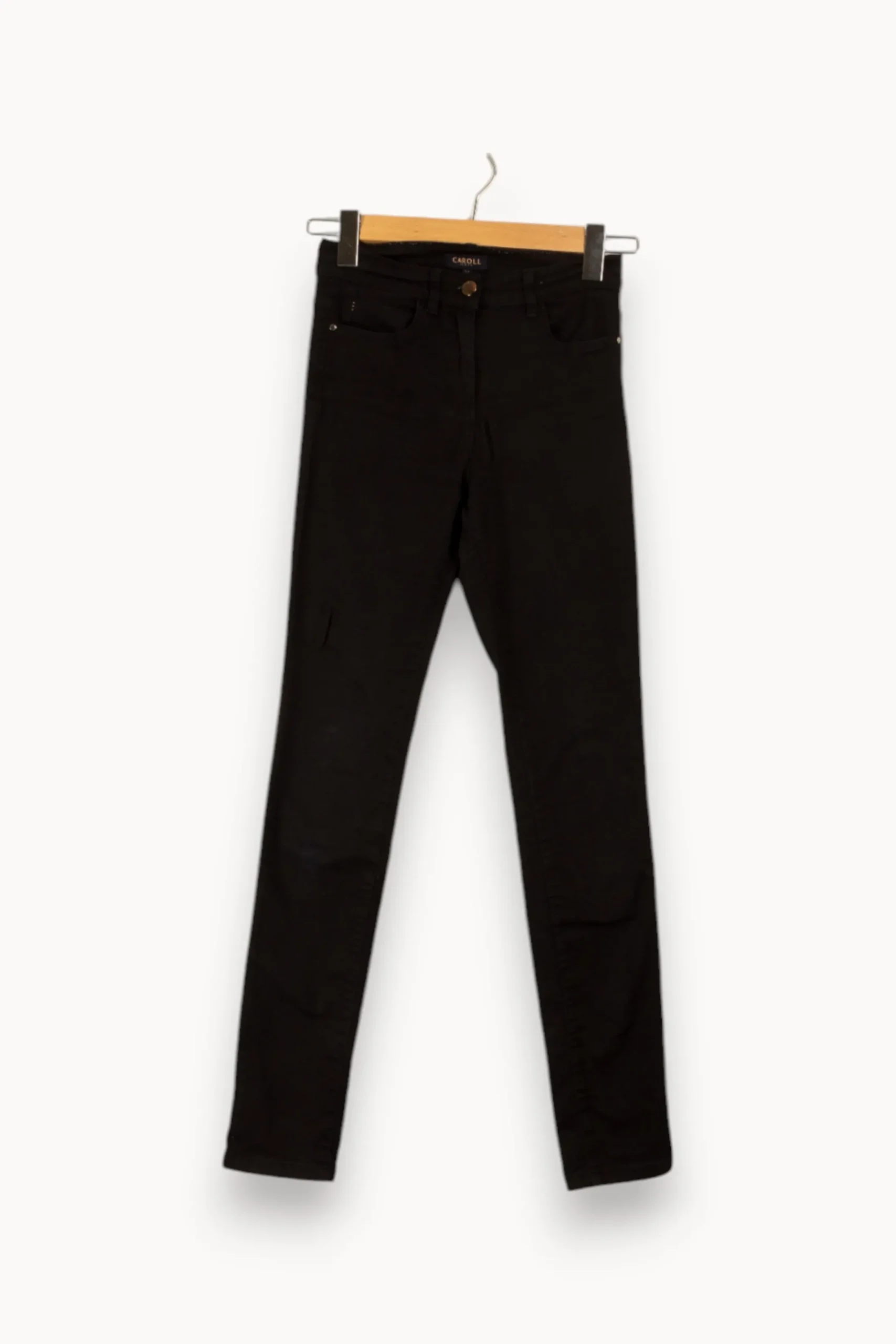 Clearance Caroll Jean - Taille XS/34 Noir