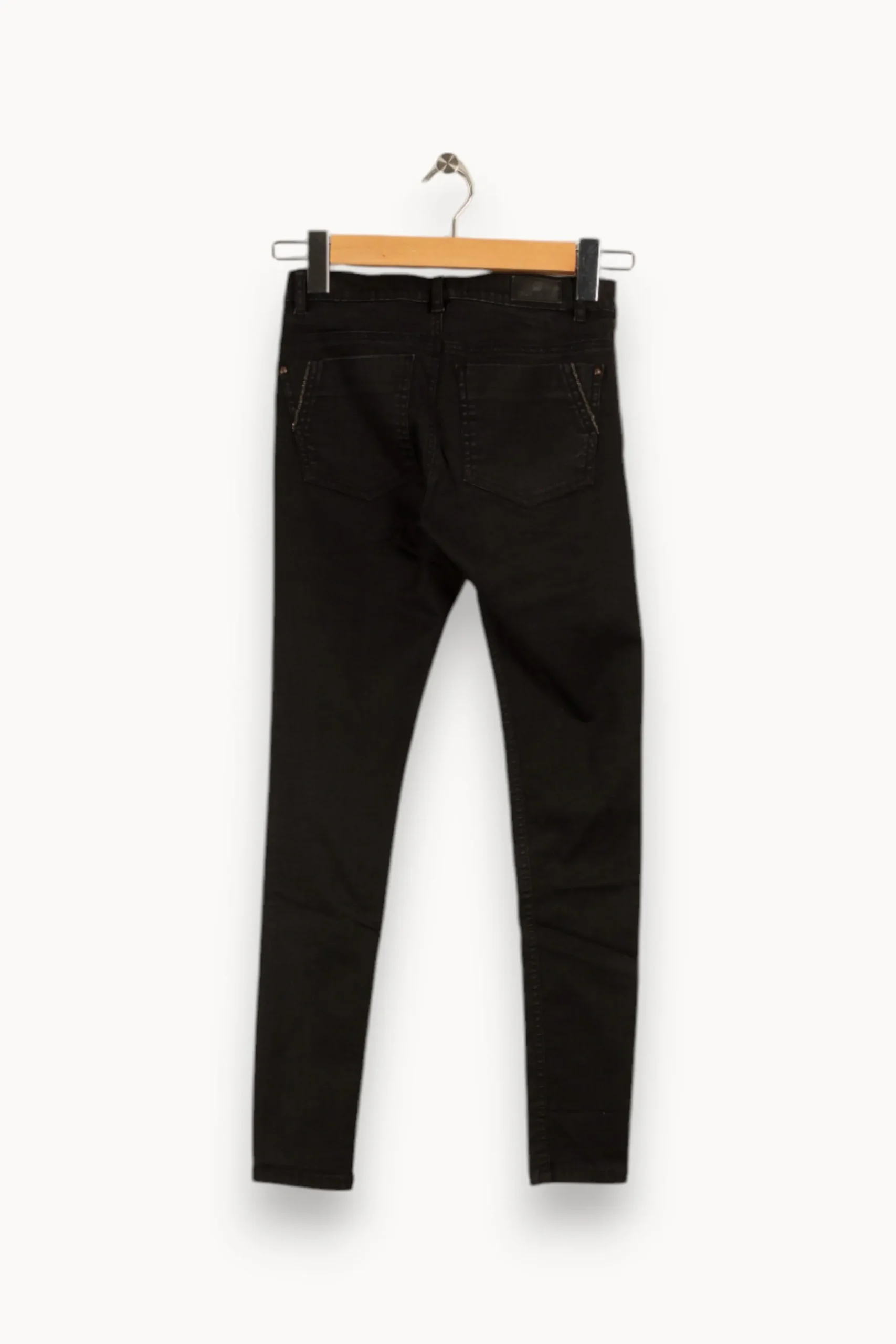 Store IKKS Jean - Taille XS/34 Noir