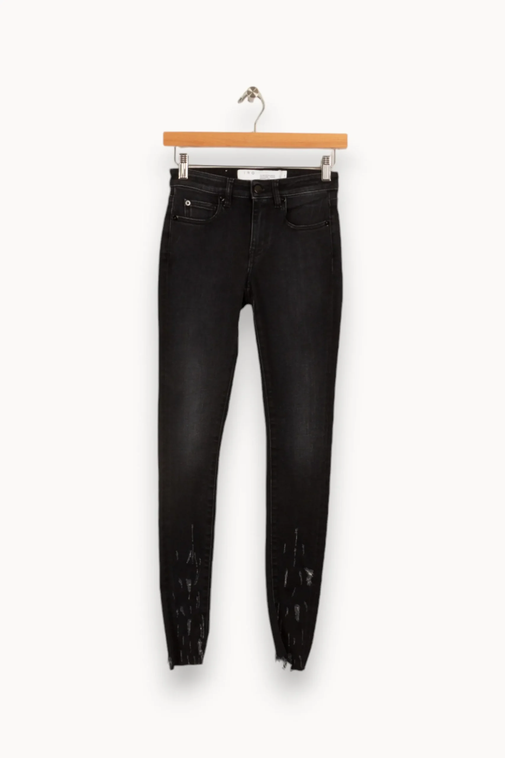 New IRO Jean déchiré - Taille XS/34 Noir