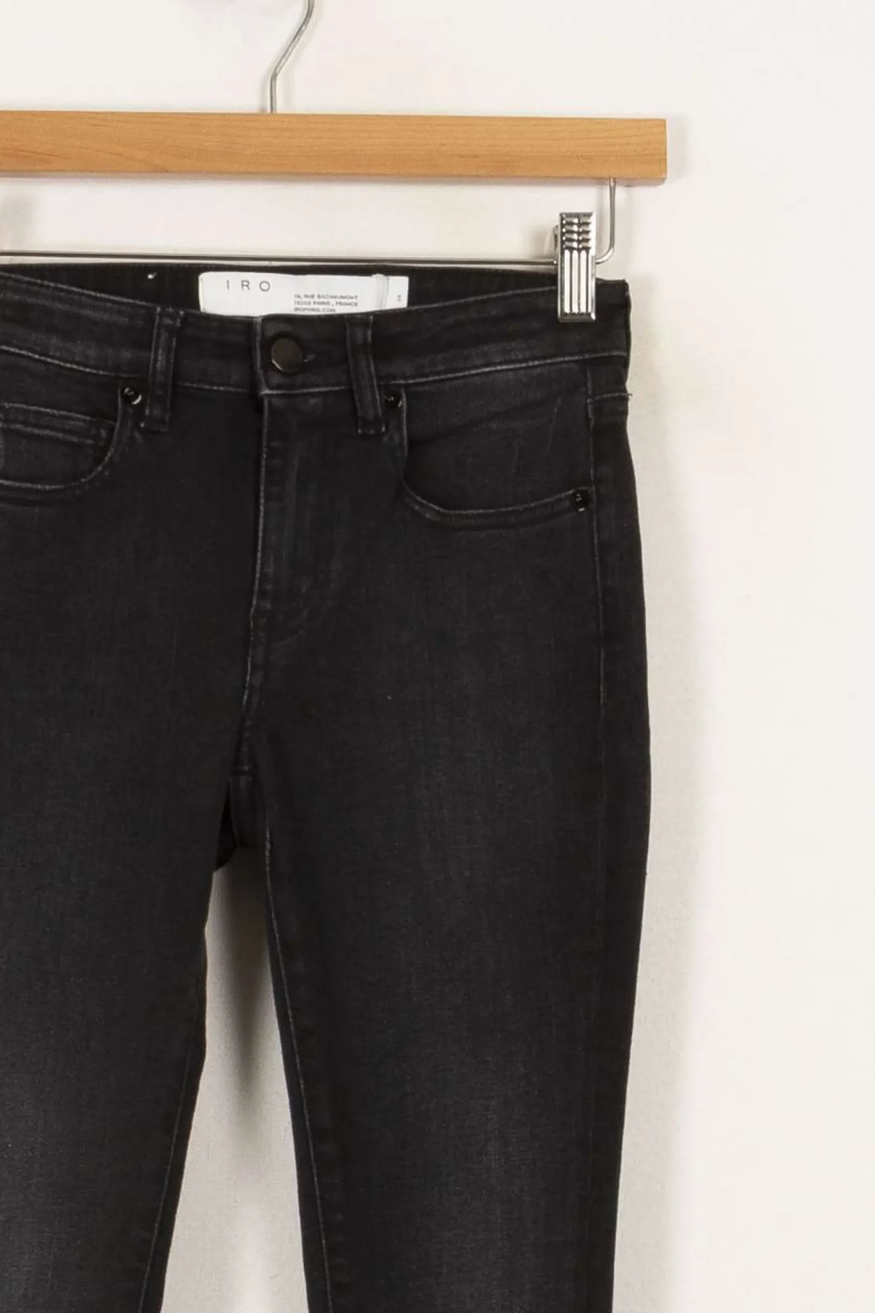 New IRO Jean déchiré - Taille XS/34 Noir