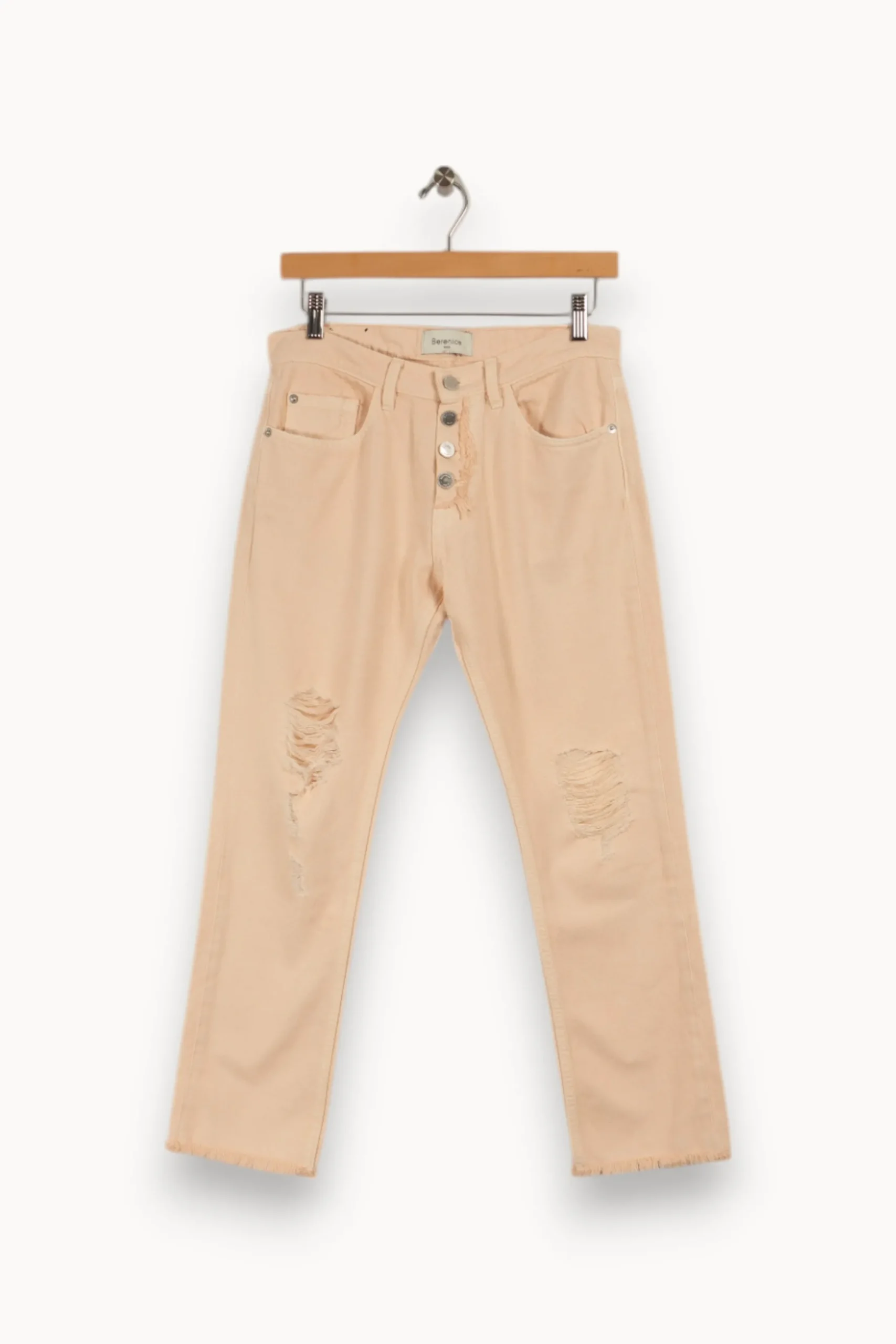 Fashion Bérénice Jean clair - Taille S/36 Rose