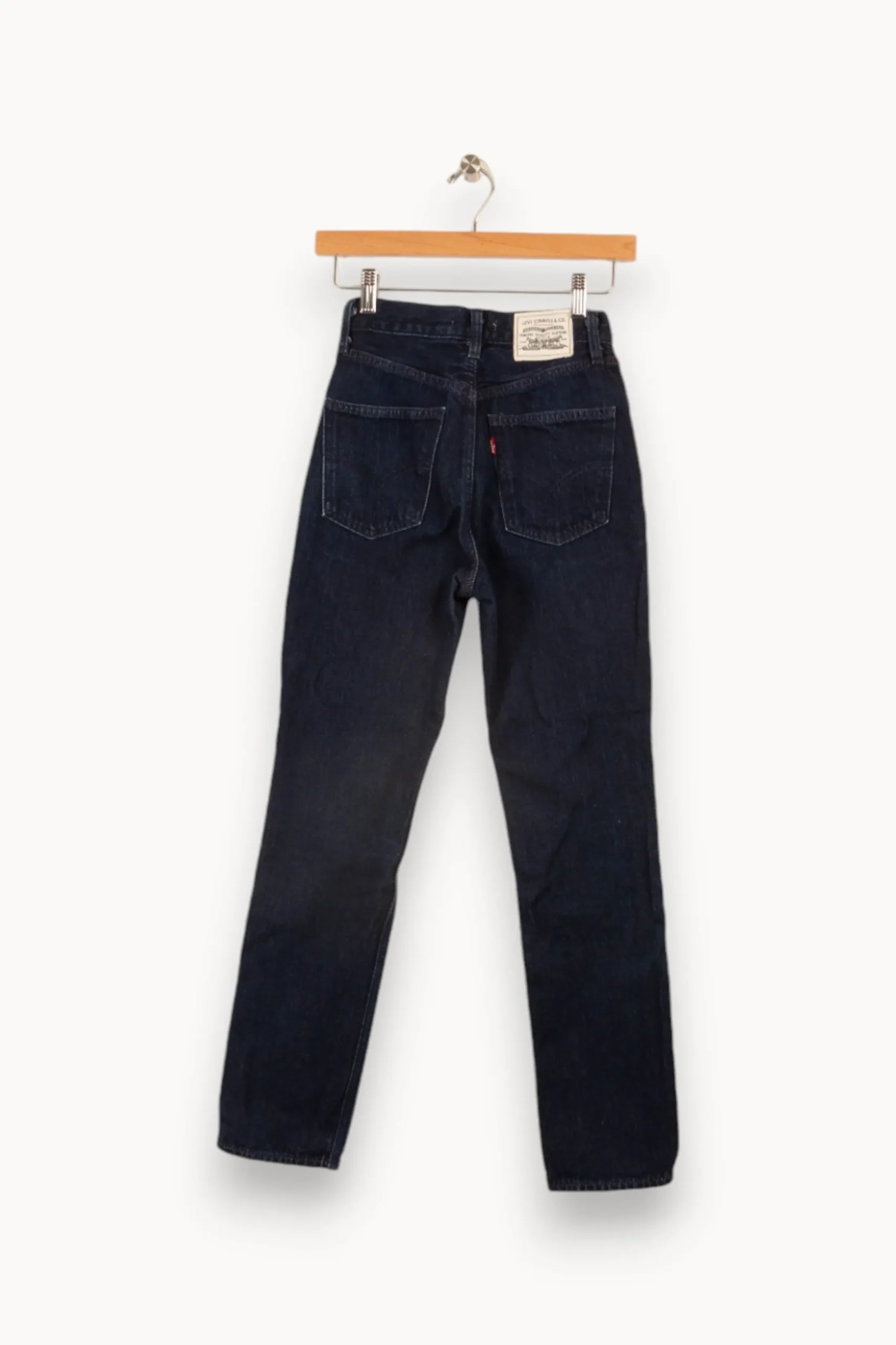 Best Levi's Jean 70s HIGH STRAIGHT - Taille XS/34 Noir