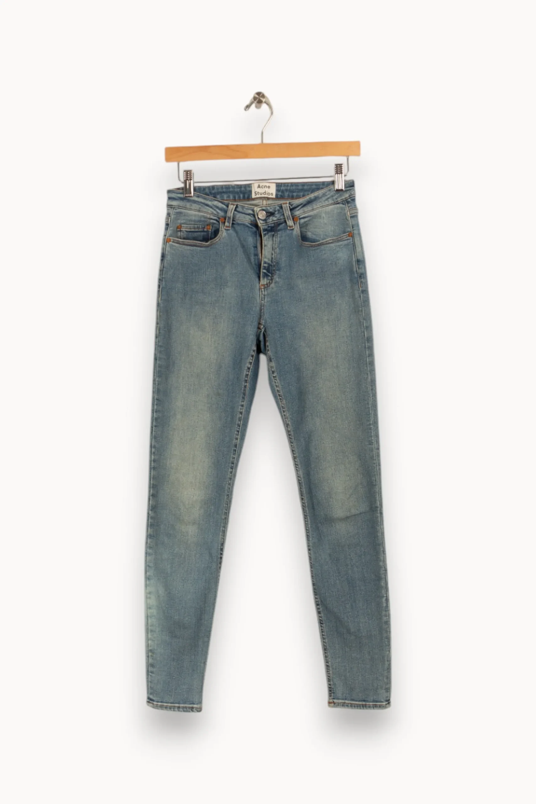 Outlet Acne Studios Jean slim - Taille XS/34 Bleu