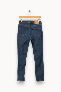 Shop La Fée Maraboutée Jean slim en coton biologique - L/40 Bleu