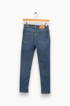 Store La Fée Maraboutée Jean slim en coton biologique - S/36 Bleu