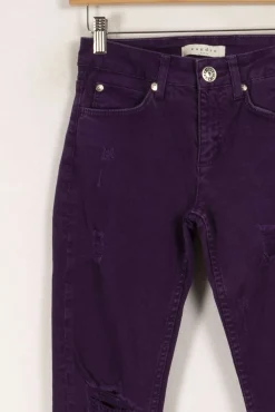 Shop Sandro Jean - Taille XS/34 Violet