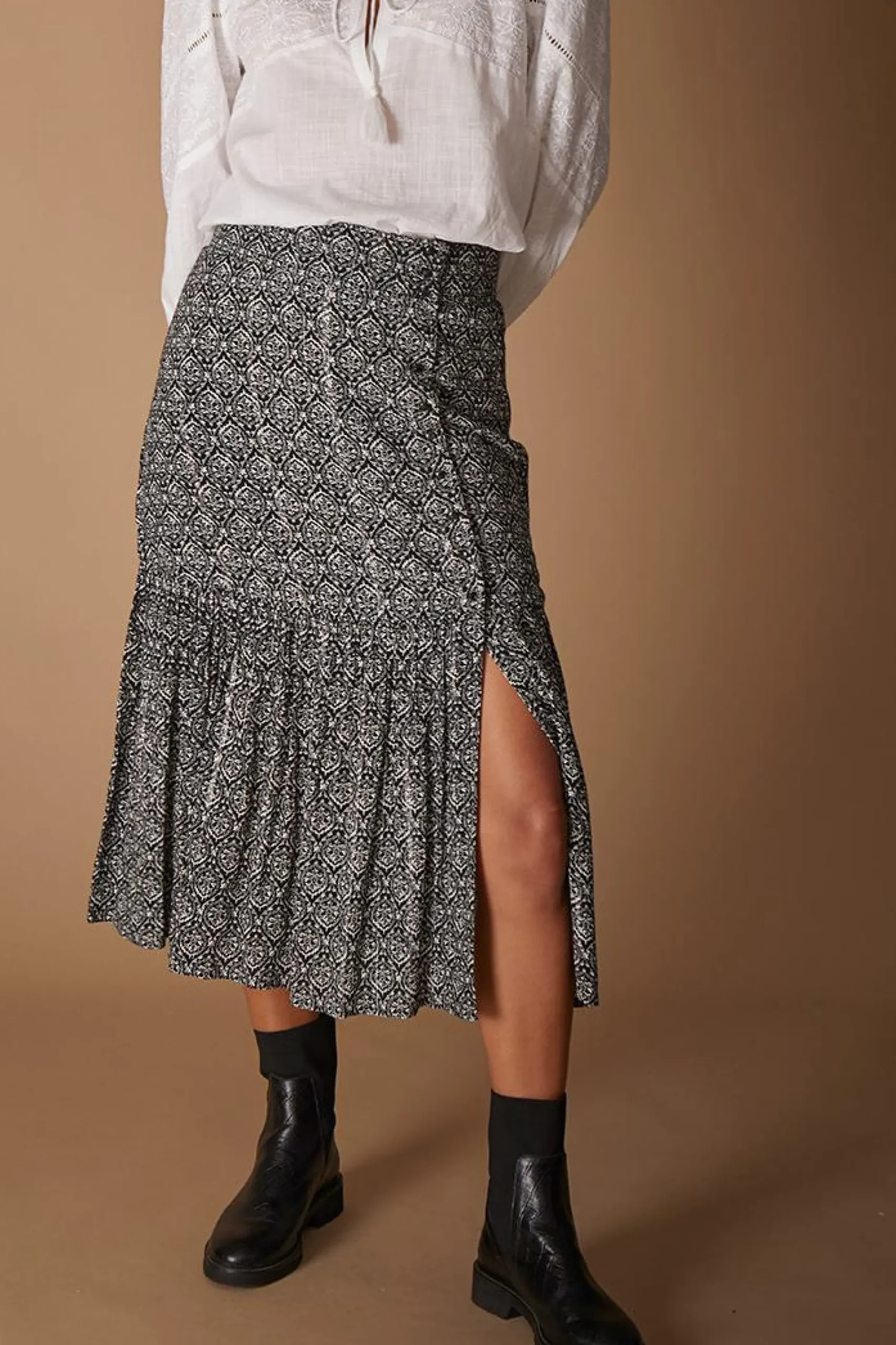 Cheap La Fée Maraboutée Jupe - 40 Noir