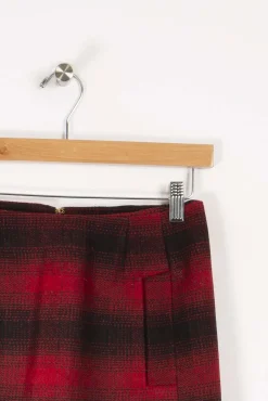 Store Maje Jupe - 36 Rouge