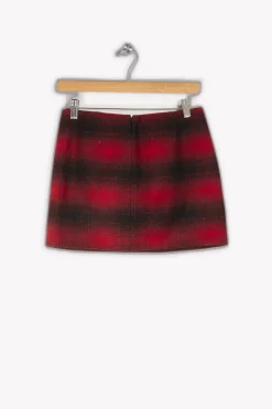 Store Maje Jupe - 36 Rouge