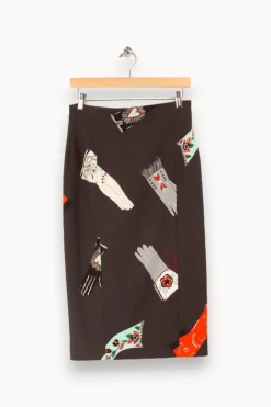 Outlet Bimba y Lola Jupe - L/40 Noir