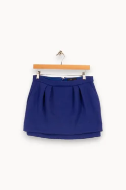 Best Maje Jupe - Taille S/36 Bleu