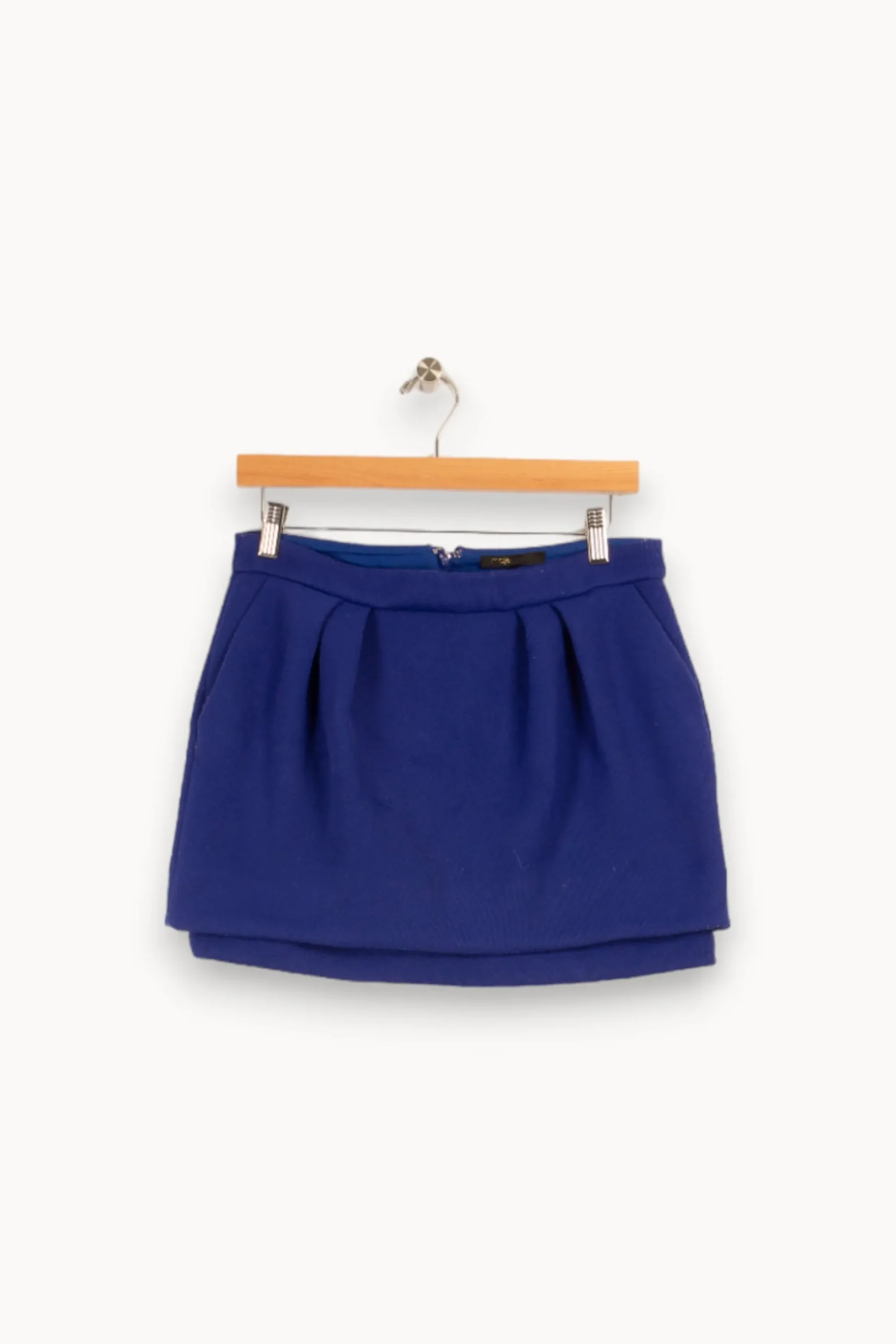 Best Maje Jupe - Taille S/36 Bleu