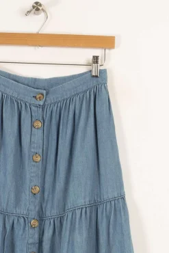 Shop Petite Mendigote Jupe - Taille S/36 Bleu