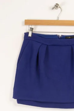 Best Maje Jupe - Taille S/36 Bleu