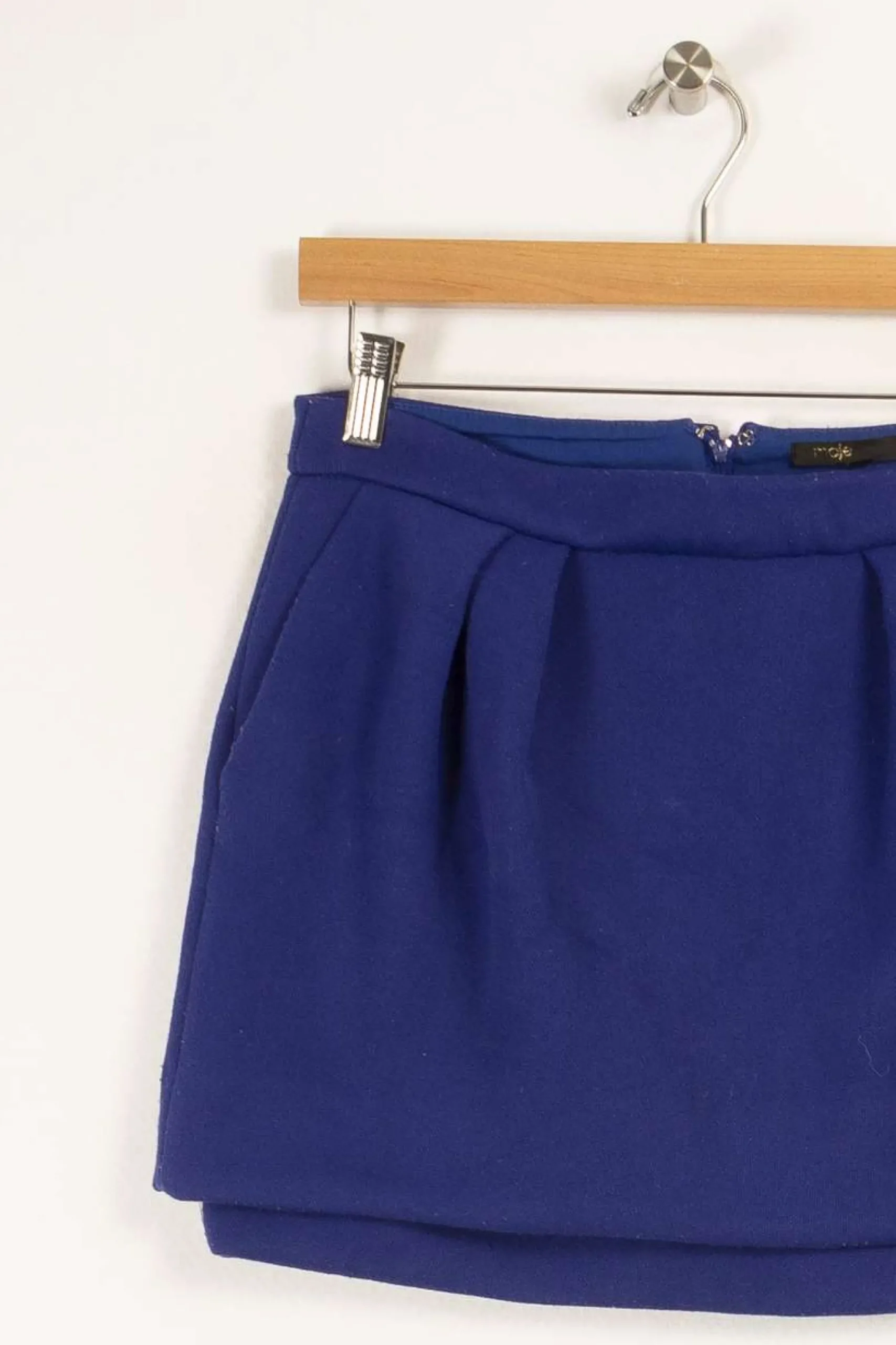 Best Maje Jupe - Taille S/36 Bleu