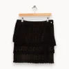 New IKKS Jupe - Taille XL/42 Noir