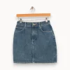 Online American Vintage Jupe - Taille XS/34 Bleu