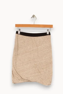 Clearance American Vintage Jupe - XS/34 Beige