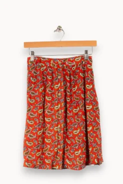 Online American Vintage Jupe - XS/34 Rouge