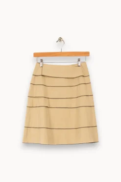 New Paule Ka Jupe beige - Taille M/38 Autre