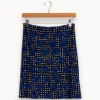 Outlet Agnès b. Jupe e à motifs - Taille M/38 Bleu