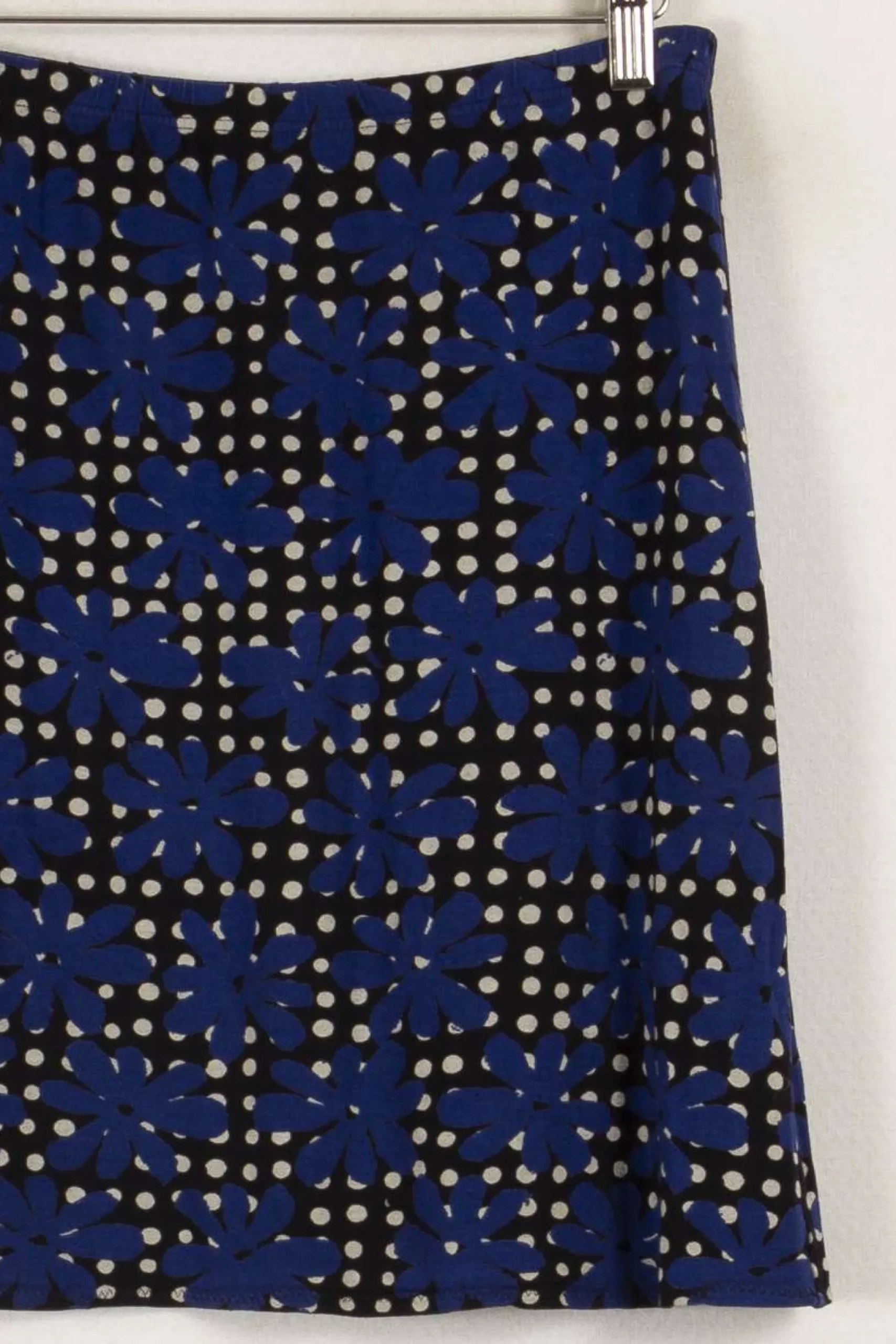 Outlet Agnès b. Jupe e à motifs - Taille M/38 Bleu