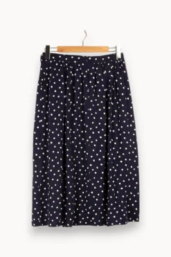 Online Caroll Jupe e à pois - Taille S/36 Bleu