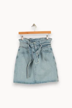 Shop Claudie Pierlot Jupe e - Taille S/36 Bleu
