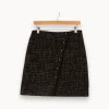 Flash Sale Caroll Jupe e foncée et dorée - Taille L/40 Bleu