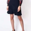 Best Sale Maison Lemoine Jupe courte & midi - invitée Elena - L/40 Bleu