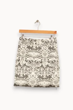 New Maje Jupe courte - S/36 Blanc