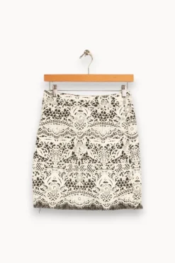 New Maje Jupe courte - S/36 Blanc