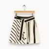 Cheap Maje Jupe courte blanche et noire - Taille M/38 Multicolore