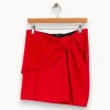 Cheap Maje Jupe courte avec nœud - Taille L/40 Rose