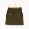 New Maje Jupe courte e - Taille S/36 Vert