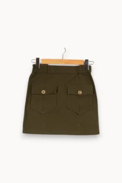 New Maje Jupe courte e - Taille S/36 Vert