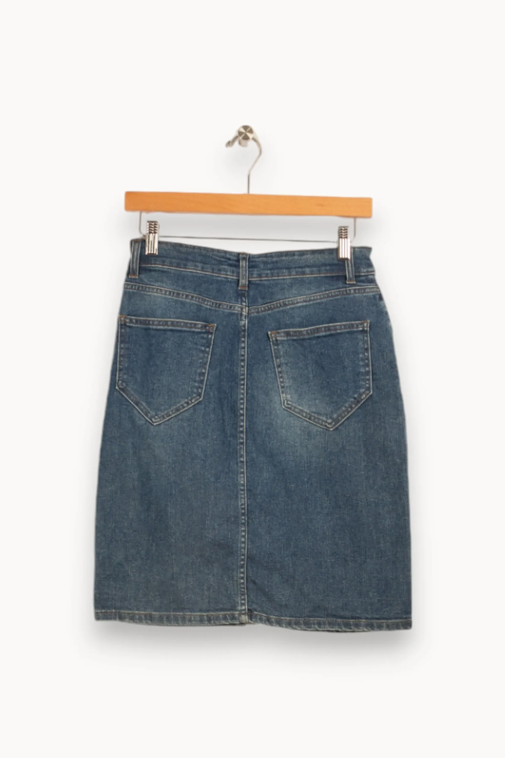 Fashion La Fée Maraboutée Jupe en jean - S/36 Bleu