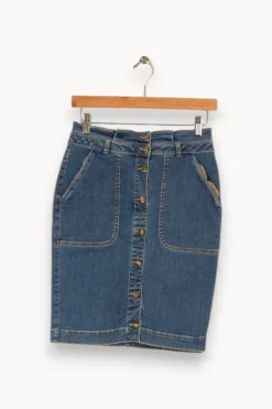 Flash Sale One Step Jupe en jean - Taille XS/34 Bleu