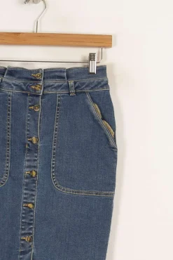 Flash Sale One Step Jupe en jean - Taille XS/34 Bleu