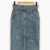 Store Suncoo Jupe en jean - Taille XS/34 Bleu
