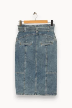 Store Suncoo Jupe en jean - Taille XS/34 Bleu