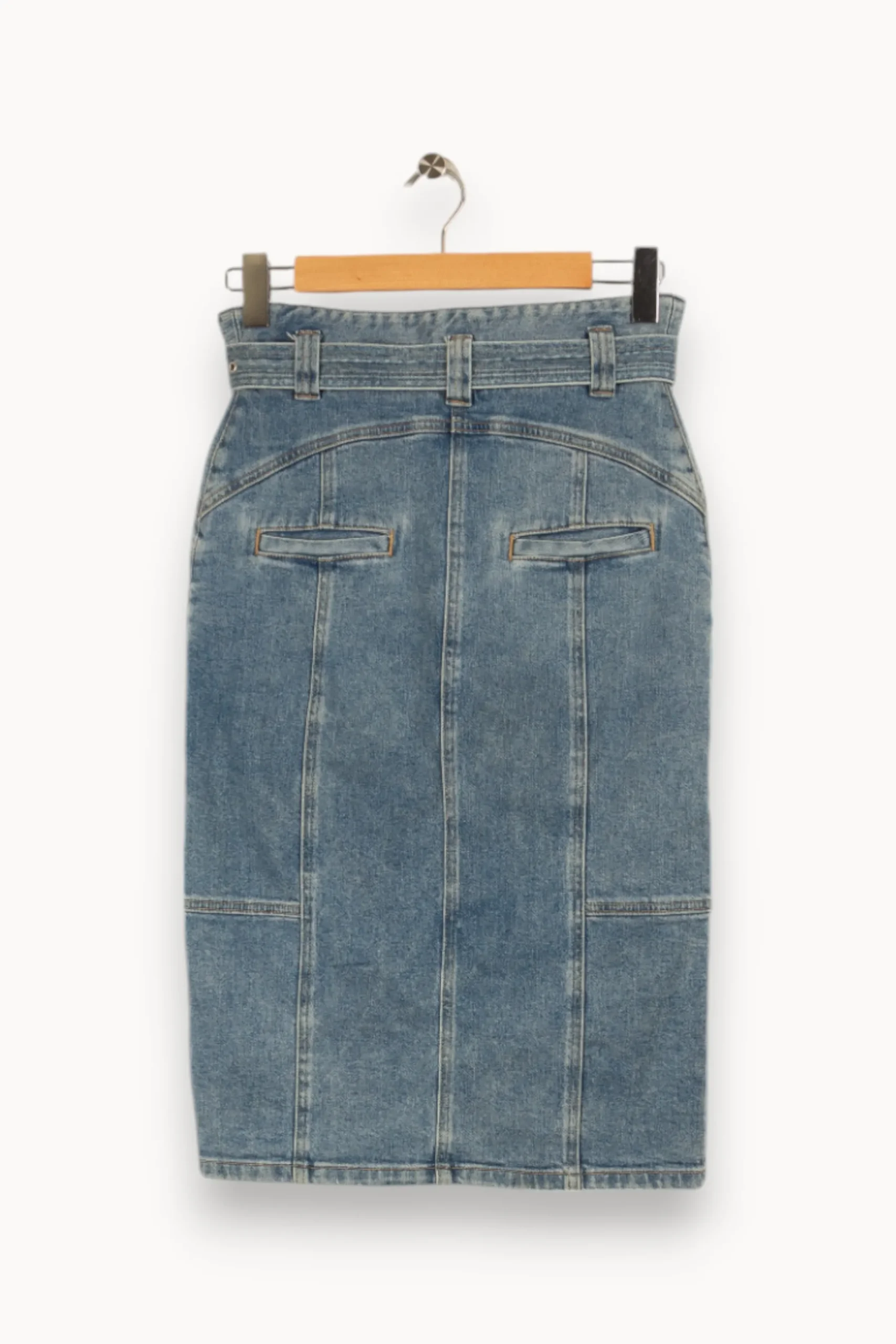 Store Suncoo Jupe en jean - Taille XS/34 Bleu