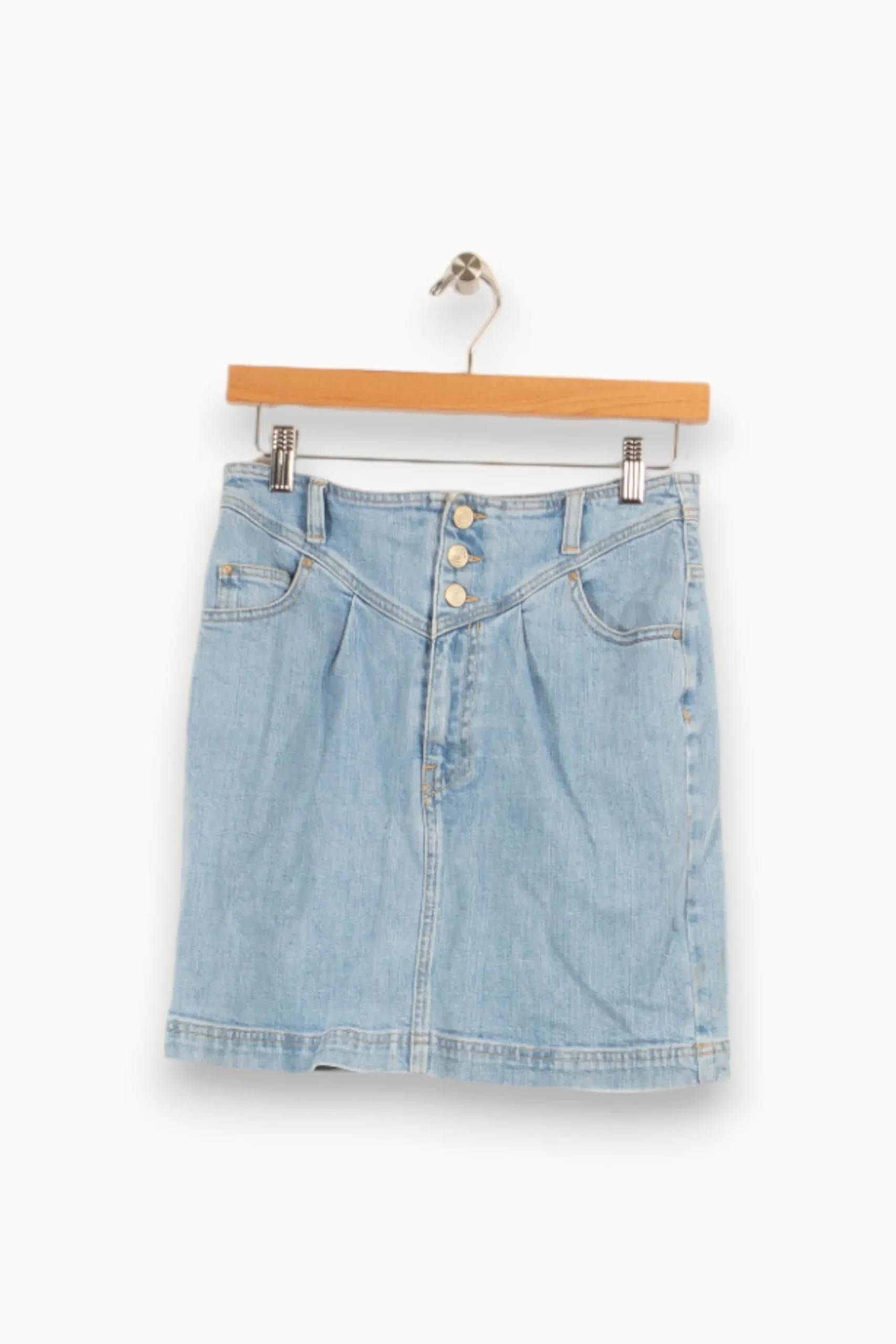 Online IKKS Jupe en jean e - Taille S/36 Bleu