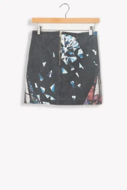 Sale IRO Jupe Estee Bleu