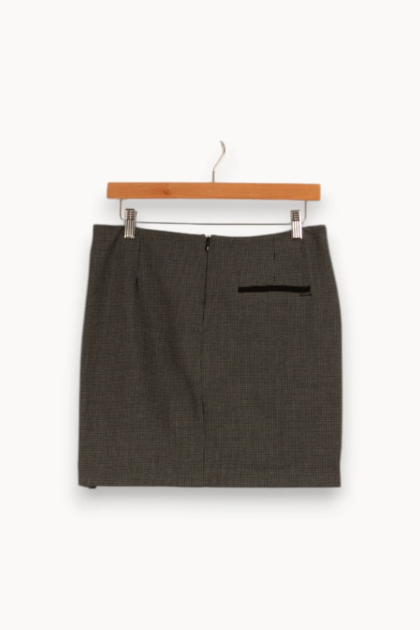 Discount IKKS Jupe e - Taille M/38 Gris