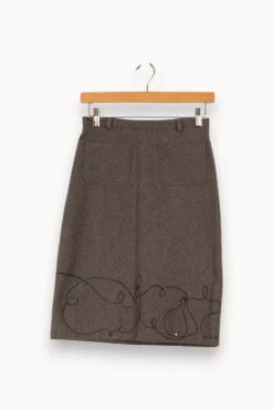 Hot Stella Forest Jupe e avec détails - Taille S/36 Gris