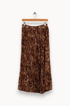 Sale Gerard Darel Jupe longue à motifs - Taille L/40 Multicolore