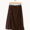 Sale Gerard Darel Jupe longue - S/36 Marron