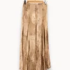 Best Mes Demoiselles Paris Jupe longue à motifs - Taille M/38 Beige